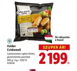 Lidl Valdor Csirkemell ajánlat