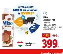 Lidl Mizo Ízesített Ital ajánlat