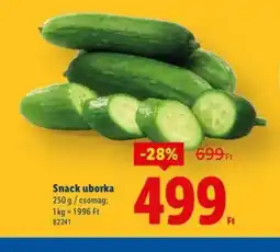 Lidl Snack uborka ajánlat