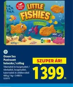 Lidl Ocean Sea Panírozott halacska / csillag ajánlat