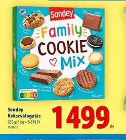Lidl Sondey Kekszválogatás ajánlat