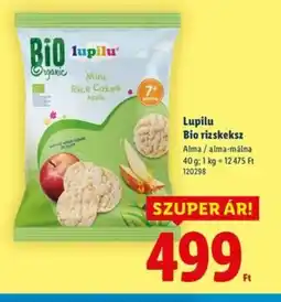 Lidl Lupilu Bio rizskeksz ajánlat