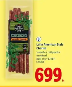 Lidl Latin American Style Chorizo ajánlat
