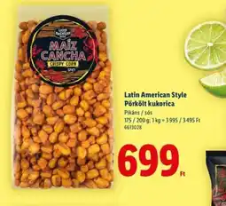 Lidl Latin American Style Pörkölt kukorica ajánlat