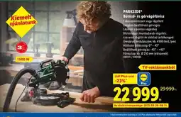 Lidl Parkside Bütüzo- és gérvágfűrész ajánlat