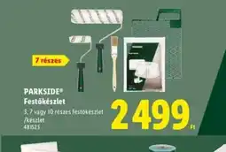 Lidl Parkside Festőkészlet ajánlat