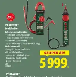 Lidl Parkside Multiméter ajánlat