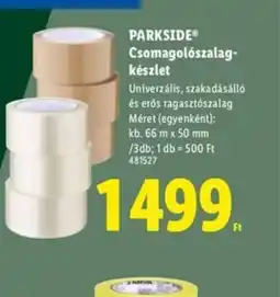 Lidl Parkside Csomagolszalag-készlet ajánlat