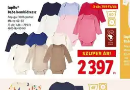 Lidl Lupilu Baba Kombidressz ajánlat