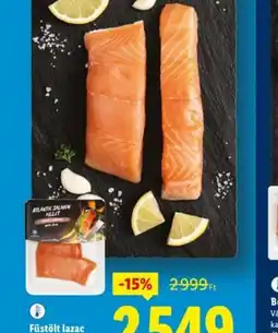 Lidl Füstölt lazac ajánlat