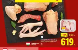 Lidl Friss csirke levescsomag ajánlat
