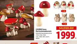 Lidl Livarno Home Őszi kerámiadekoráci ajánlat
