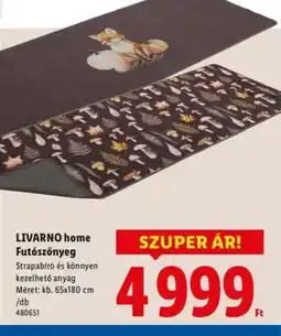 Lidl Livarno home Futszőnyeg ajánlat