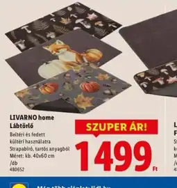 Lidl Livarno Home Lábtörlő ajánlat