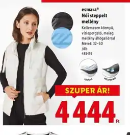 Lidl Esmara Női steppelt mellény ajánlat