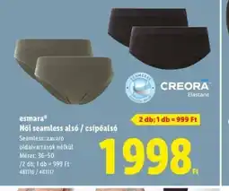 Lidl Esmara Női seamless als / csípőals ajánlat