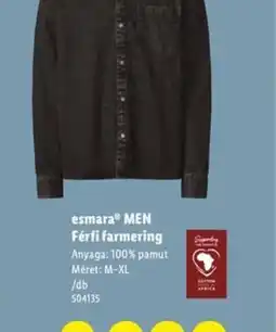 Lidl Esmara Men Férfi farmering ajánlat