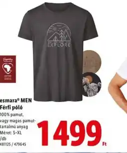 Lidl Esmara Men Férfi pl ajánlat