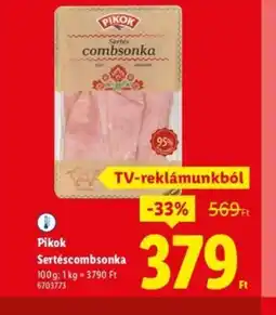 Lidl Pikok Sertéscombsonka ajánlat