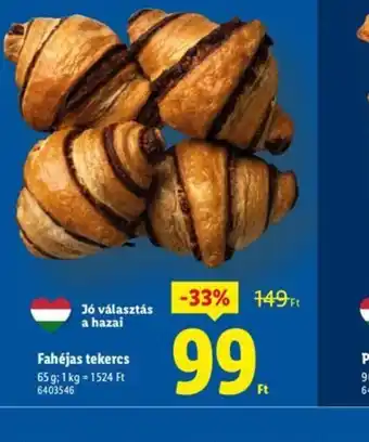 Lidl Fahéjas tekercs ajánlat