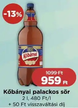 Real Kőbányai palackos sör ajánlat