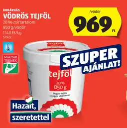 ALDI Kokárdás Vödrös tejföl ajánlat