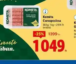 Lidl Kométa Csevapcsicsa ajánlat