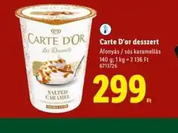 Lidl Carte D'or desszert ajánlat