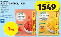 ALDI All Seasons XXL gyümölcs ajánlat
