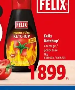 Lidl Felix Ketchup ajánlat