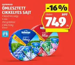 ALDI Hofburger ömlesztett cikkelyes sajt ajánlat