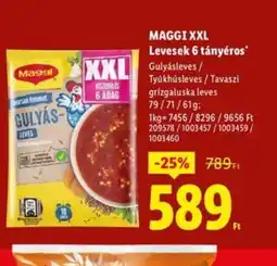 Lidl Maggi XXL Levesek 6 tányéros ajánlat