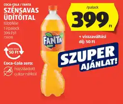 ALDI Coca-Cola / Fanta szénsavas üdítőital ajánlat