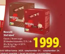 Lidl Nescafé 3in1 kávé ajánlat