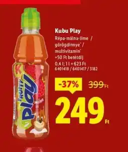 Lidl Kubu Play ajánlat