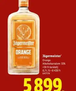 Lidl Jägermeister Orange ajánlat