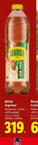 Lidl Márka Jegestea ajánlat