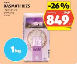 ALDI Bon-Ri Basmati rizs ajánlat