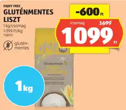 ALDI Enjoy Free Gluténmentes liszt ajánlat