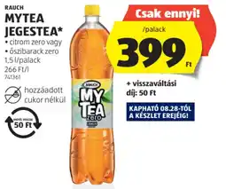 ALDI Rauch MyTea jegestea ajánlat