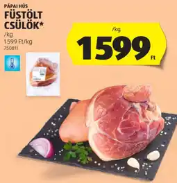 ALDI Pápai Hús füstölt csülök ajánlat