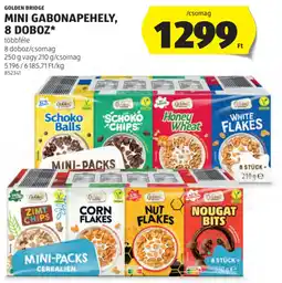 ALDI Golden Bridge mini gabonapehely ajánlat