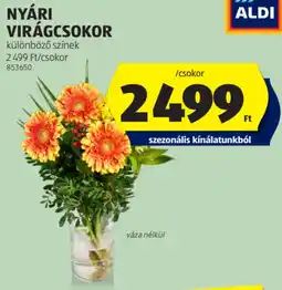 ALDI Nyári virágcsokor ajánlat