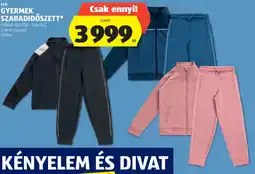 ALDI L&D Gyermek szabadidőszett ajánlat