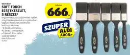 ALDI Deco Craft Soft Touch ecsetkészlet ajánlat
