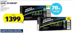 ALDI Activ Energy Elem ajánlat
