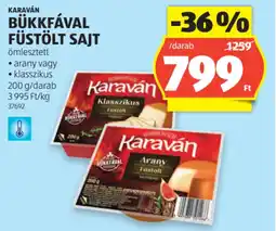 ALDI Karaván Bükkfával füstölt sajt ajánlat