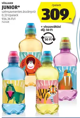 ALDI Vöslauer junior ajánlat