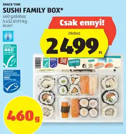 ALDI Snack Time Sushi Family Box ajánlat