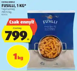 ALDI Cucina Nobile fusilli ajánlat